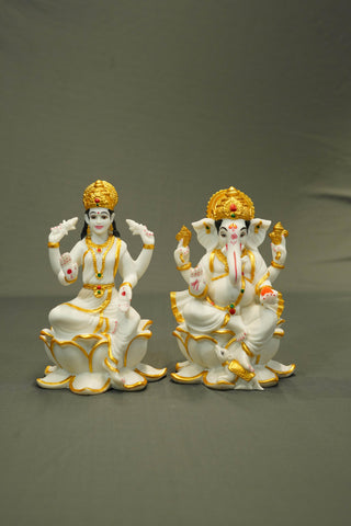 LAKSHMI AND GANESHA STATUE